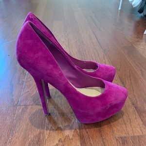 Steve Madden Purple Heels